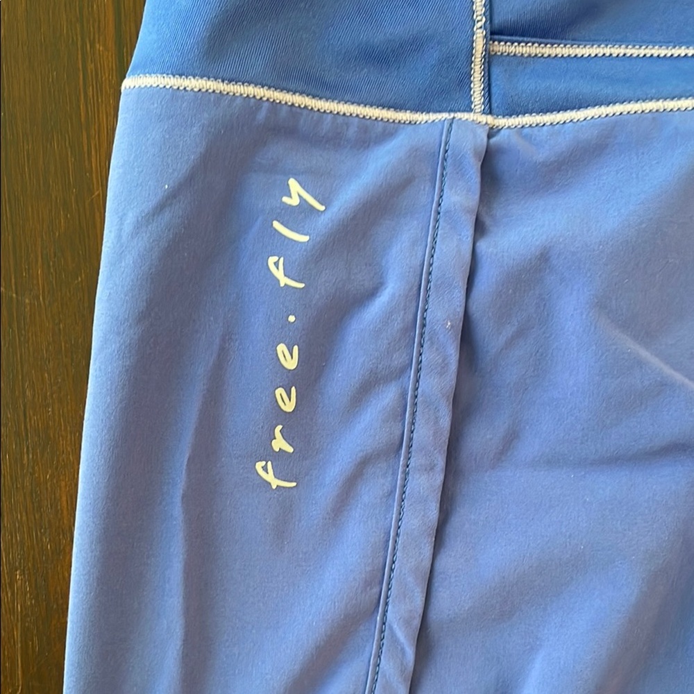 Free Fly Apparel Women's Athletic Shorts - Blue - Picture 7 of 11